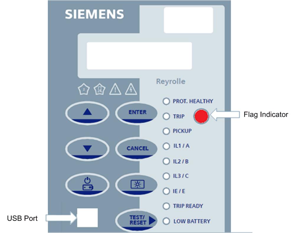 System Hardware Construction User Interface [sc_7sr45 fascia relay rating label, 1, en_us] Figure 3.