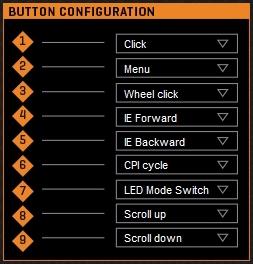 Button settings Button configuration Click and see Button settings Button configuration You can assign any function* to Khuno s button set: