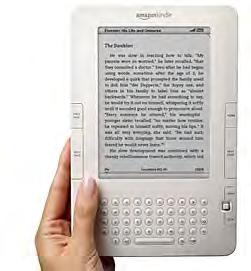 E-Books and Readers Amazon Kindle, Sony Reader, iphone apps etc,