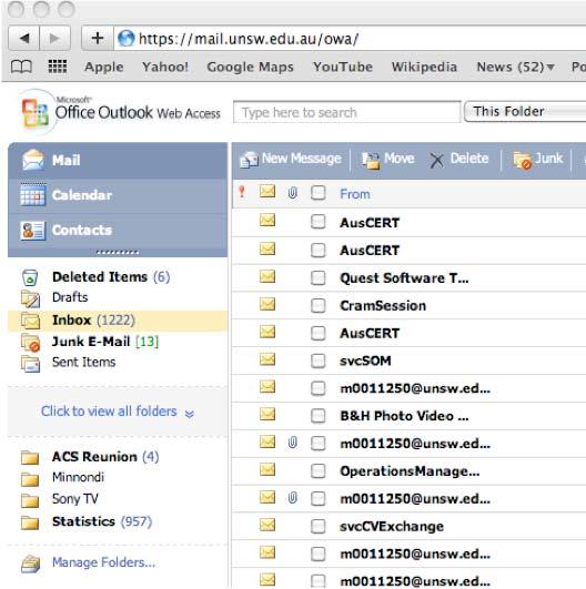 Your email account on the UNSW IT Services Exchange Server must have been set up; you can test this by