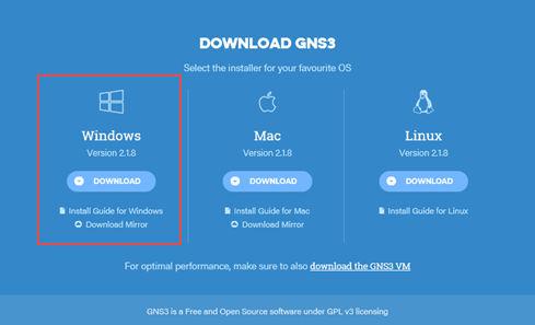 3 Setup GNS3 client Now that you've setup the GNS3 Server VM to act as your server, you are ready to setup the client side of your network to simulate OS10 devices.