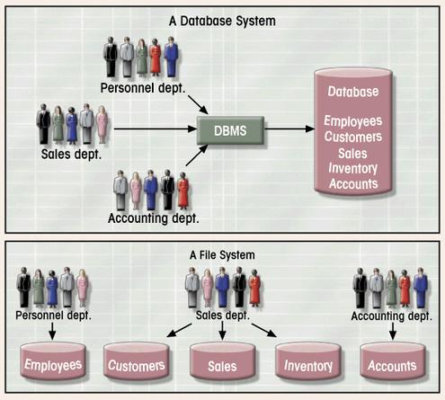 Database System vs.