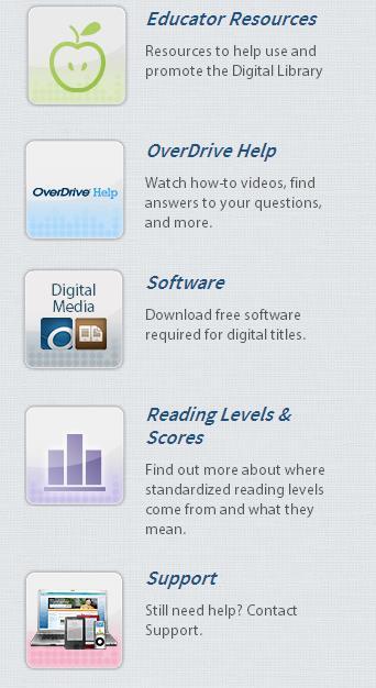 Digital Editions and OverDrive Media Console Reading levels and scores Contact