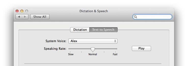 7.5 Download voices In Mac OS X 10.
