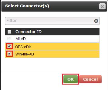 restricted to users on specific connectors, ensure that the connectors that your Filr users will be connecting through are listed by doing the following: 1 If the connectors your users