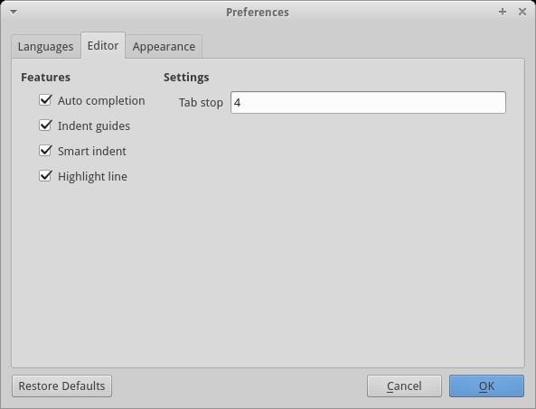Editor Auto completion Toggles