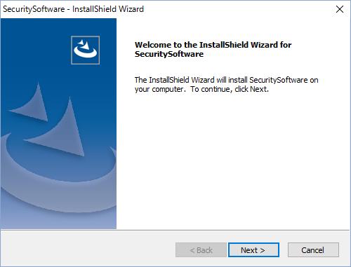 3) When the Welcome to the InstallShield Wizard for