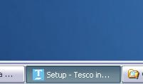 Click this link Picture 5. 4b. You now need to return to the Tesco internet phone setup wizard. To do this click the Tesco internet phone button on your task bar (see Picture 6), then click next.