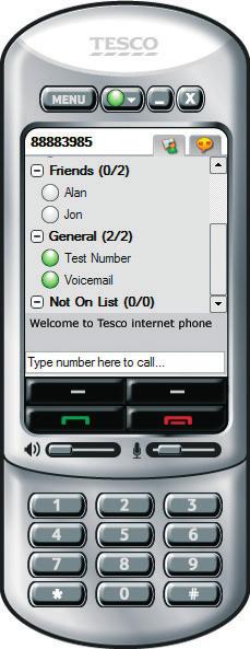 Menu button use this to access the on-screen phone options Display screen like a mobile s screen, displays information for your current call, your phonebook and incoming calls Function keys brings in