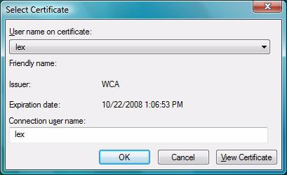 Chapter 4 ZyXEL Utility - Windows 4.7.2 Using TLS in Vista Take the following steps to set up WPA, WPA2 or 802.1x security using TLS in Windows Vista.