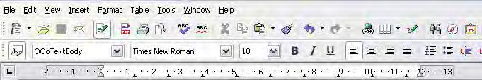 Menus 3) In OpenOffice.org Writer Menus, select the menu you want to customize in the Menu drop-down list. 4) You can customize each menu by using the Menu and Modify list buttons.