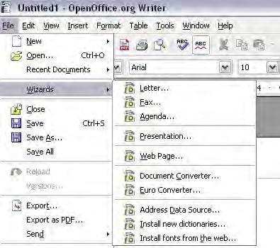 Creating a template Any settings that can be added to or modified in a document can be saved in a template.