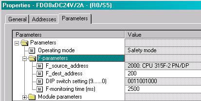 Configuring F-DI 2 (Channels 2, 14) Configuring F-DI 3 (Channels 3, 15)