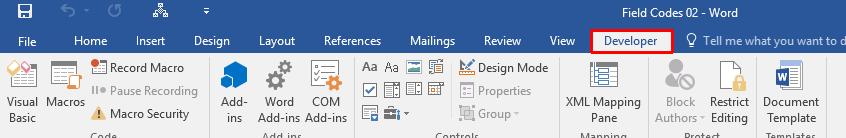 WORD 2016 ADVANCED Page 112 Click on the OK button to close the dialog box.