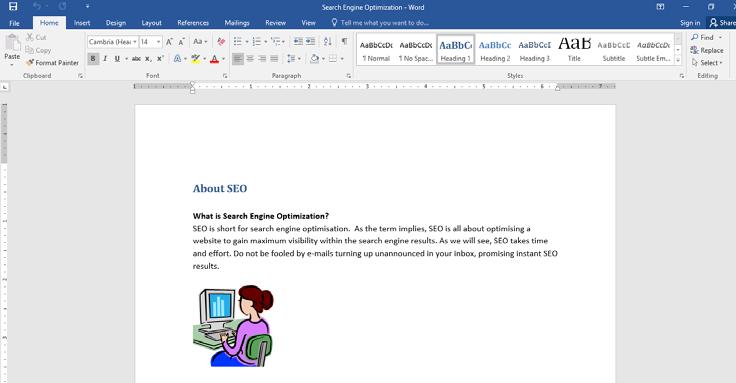 WORD 2016 ADVANCED Page 8 Master Documents and Word 2016 What are Master Documents?