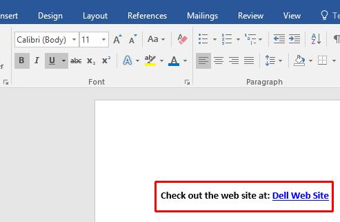 Close the web browser and return to the Word document. Save your changes and close the document.