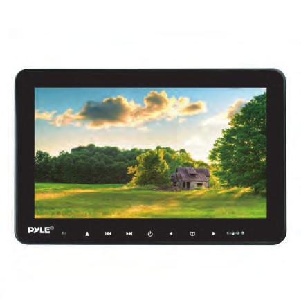 FRONT PANEL REMOTE CONTROL MULTIMEDIA PLAYER 1. LCD Panel 2. Open 3.