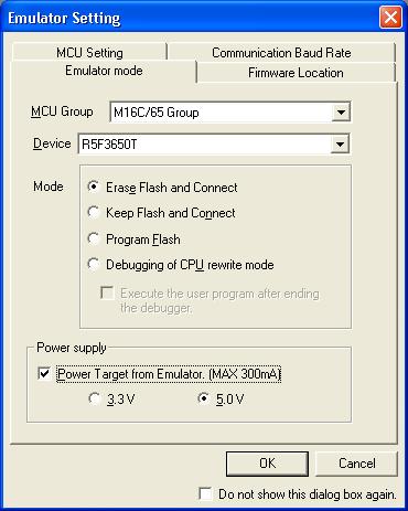 24. Click the <Connect> button on the debug toolbar 25.