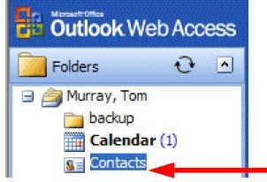 Manually adding e-mail address to your Contacts Many times, friends will write you (the old fashioned way) or call you on the phone and furnish their