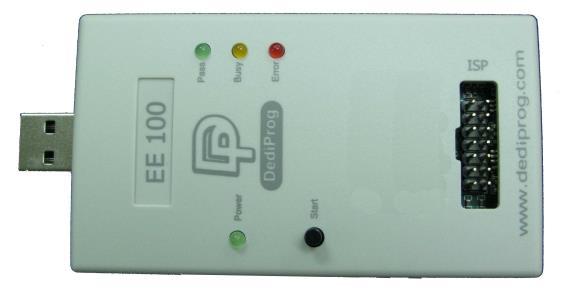 mode. The EE100 programmer has been designed to meet the strong and growing demand of EEPROM users to program and update the memories soldered on board during development, production, field
