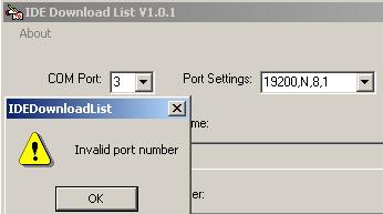 3.1 Communication Setting Beginning: Open COM Select appropriate COM port Fig.