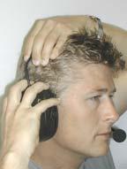 Move the Headset so the Headband is sitting correctly and comfortably on your head (see again Figure D).