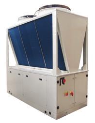 Air cooled multifunction chillers equipped with screw