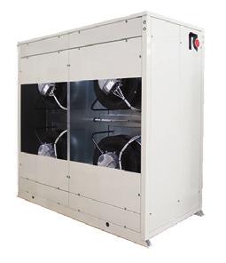Air cooled multifunction chillers equipped with scroll 