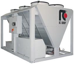 Freecooling liquid chiller equipped with centrifugal compressors with magnetic levitation bearings charged with HFO1234ze refrigerant. 2015: RC Group acquires 8 group s subsidiaries.