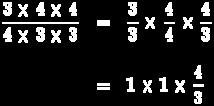 Problem 1: Calculate Problem 2: Calculate Problem 3: Calculate DIVISION 2 To divide a fraction by a whole number, or a whole number by a fraction, convert the division process to a multiplication