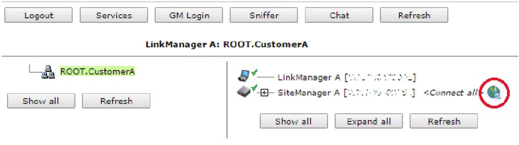 SiteManager Embedded Basic Configure Device Agents From SiteManager Step Action 1 Connect to the Web GUI of