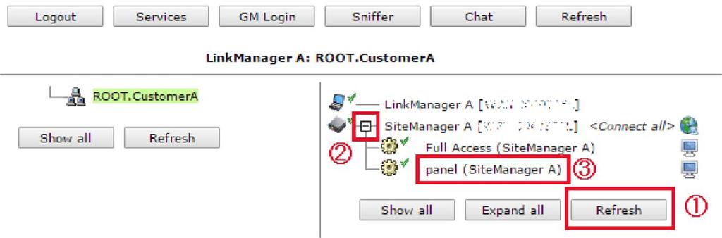 The IP address must be accessible from the computer where SiteManager Embedded is installed. NOTE: The standard ports required for access by an agent are already registered.