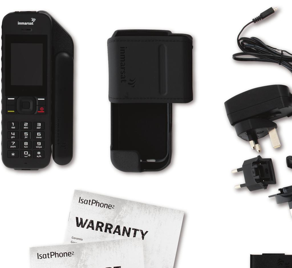 A powerful, dependable satellite phone delivering high voice quality, voicemail, text