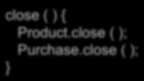 open( ); x = Product.