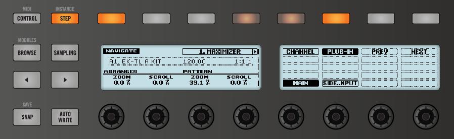 Welcome to MASCHINE Documentation Overview 1. Press and hold SHIFT. 2. While holding SHIFT, press PLAY and release it. 3. Release SHIFT.
