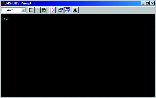 (This function only for Windows 98/98SE, If your OS is Windows 2000/ Windows ME/ Windows XP. Please use the bootable disk to MS-DOS mode.) 3.