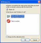 - Windows XP is pre-installed - A CD-R/RW drive is built-in You can add additional images to a CD-R/RW disk that has been written to previously. 1. Place a CD-R/RW disk in the drive. 2.