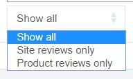 Reviews with profanities are not automatically published; you can publish them using the Approve button.