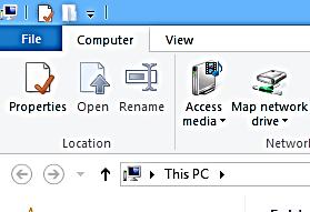 Follow steps 1 & 2 above and in the System Properties dialogue box click Create.