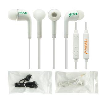 98 Stereo in-ear earbuds are designed to provide a comfortable fit and great noise isolation so you can enjoy your music. Bundled with ergonomic silicone earpiece.