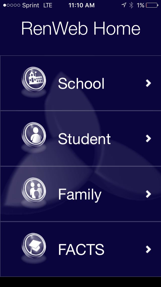 RenWeb Home App provides Parents and Students always-logged-in access to much of what the desktop program offers.