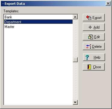 16. This will bring you back to the Export Data dialog box Imports & Exports 17.