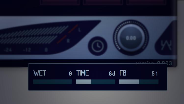Ranges from minus infinity to +12dB. To reset Input Volume to zero, double click the knob. 3 Bypass - Provides smooth fading for seamless transitions. This does not disable the plugin.