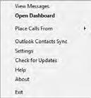 if you have only configured one call redirection name/number, a button is provided instead, for example: if you have not yet configured any call redirection numbers, you will see a link to the page