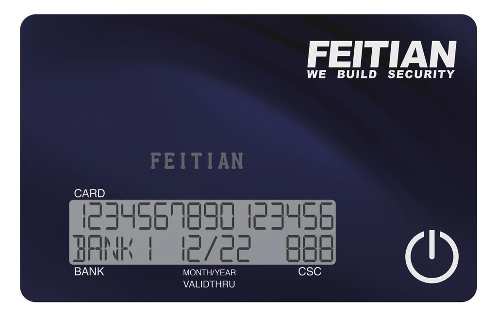 Get rid of tons of different banking card and try FEITIAN All-in-One card. It stores multiple banking cards into single Power Card and use the keyboard to switch accounts.