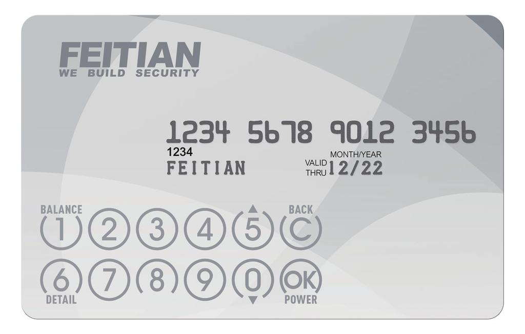 EC series is the next generation banking card.