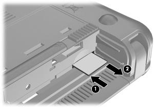 SIM NOTE: This section applies only to device models with WWAN capability. NOTE: If there is a SIM inserted in the SIM slot, it must be removed before disassembling the computer.