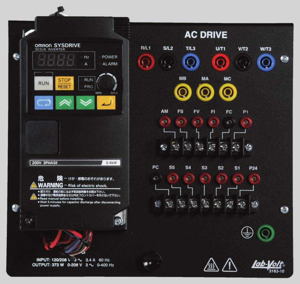 DISCUSSION Figure 1-2 shows the AC Drive module, model 3183, which includes the general-purpose