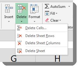 Insert Option Insert Cells Action Select the cell next to where to insert a new cell. Click the Insert button in the Cells Group on the Home Tab, and select the Insert Cells Command.