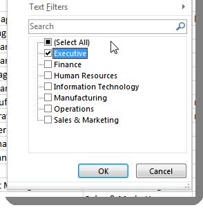 Click the Sort & Filter command found in the Editing group. 3.